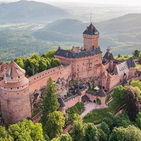 Au Pied Du Chateau Orschwiller Zewnętrze zdjęcie